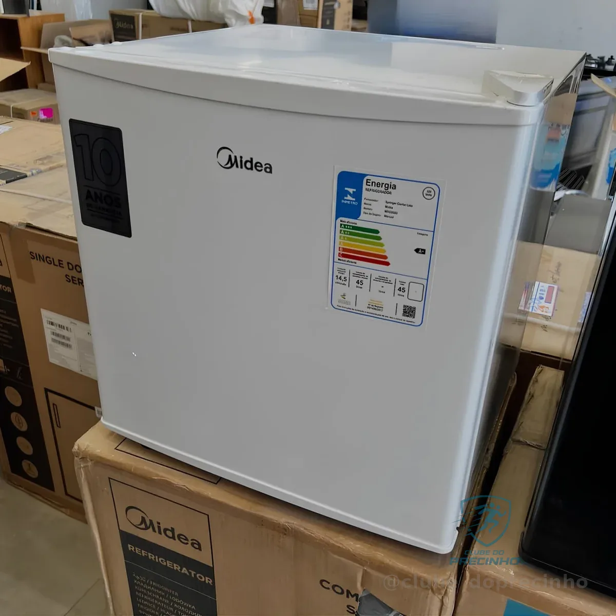 Frigobar, 45L, Branco, 110V, Midea