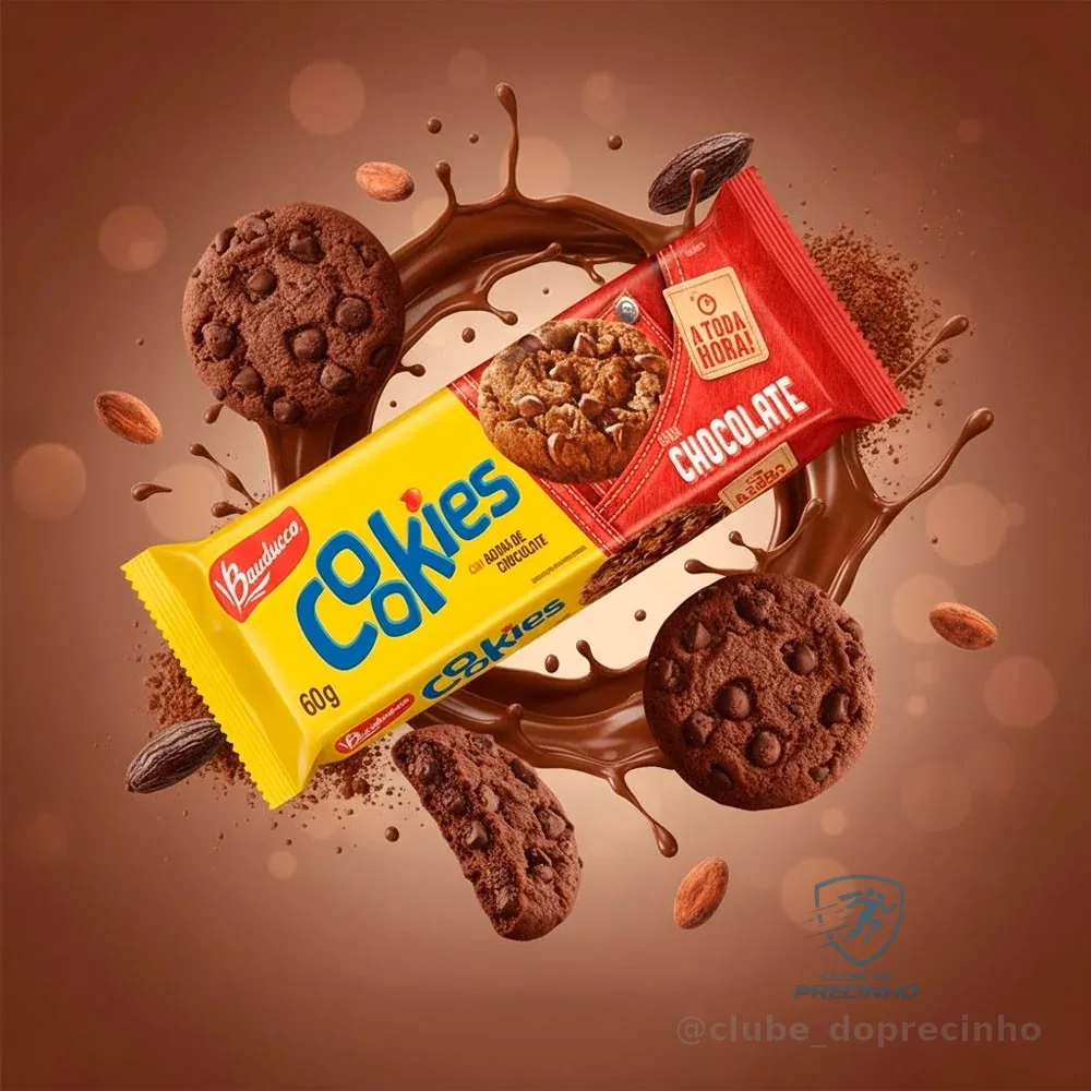 COOKIES CHOCOLATE 60G (Embalagem pode variar)