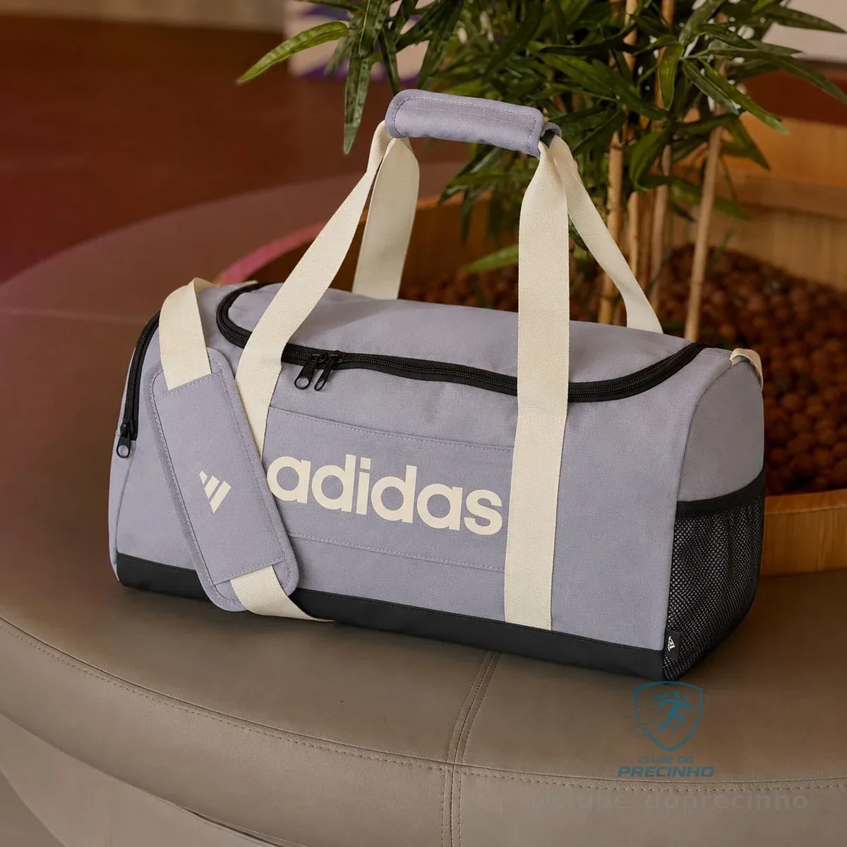 Mala Duffel Linear Pequena adidas