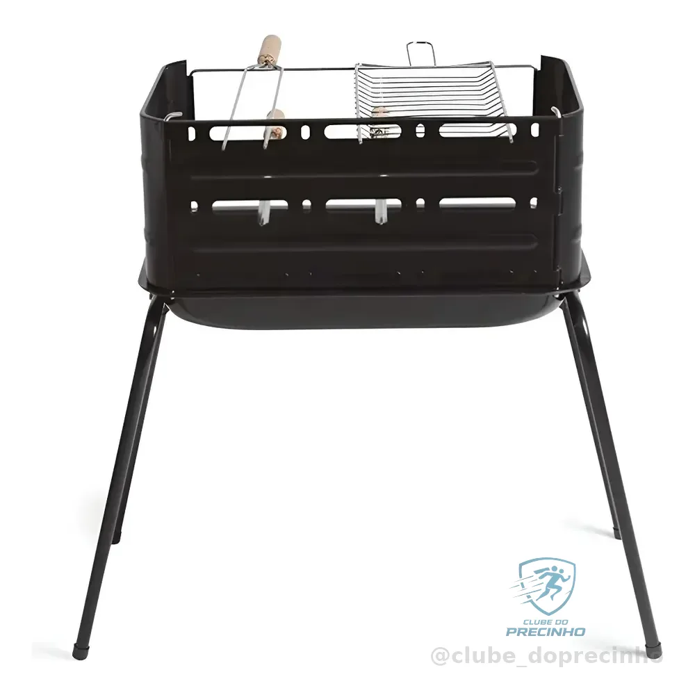 Churrasqueira Móvel Mor Montana 3005 54cmx35cmx64cm