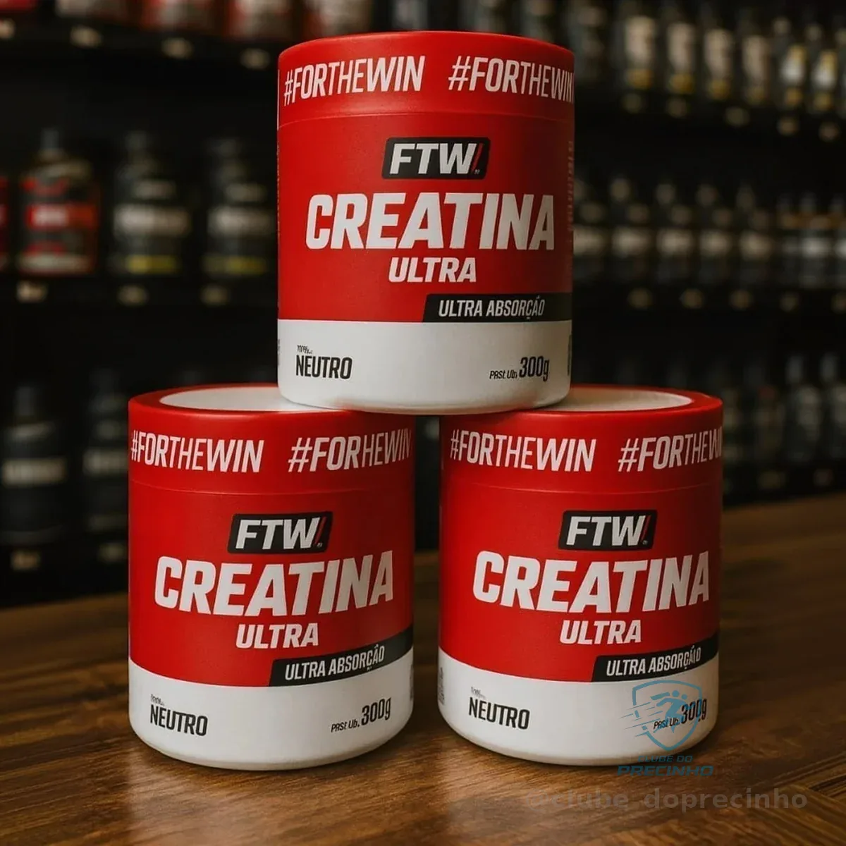 Creatina Ultra 300g Pote - FTW