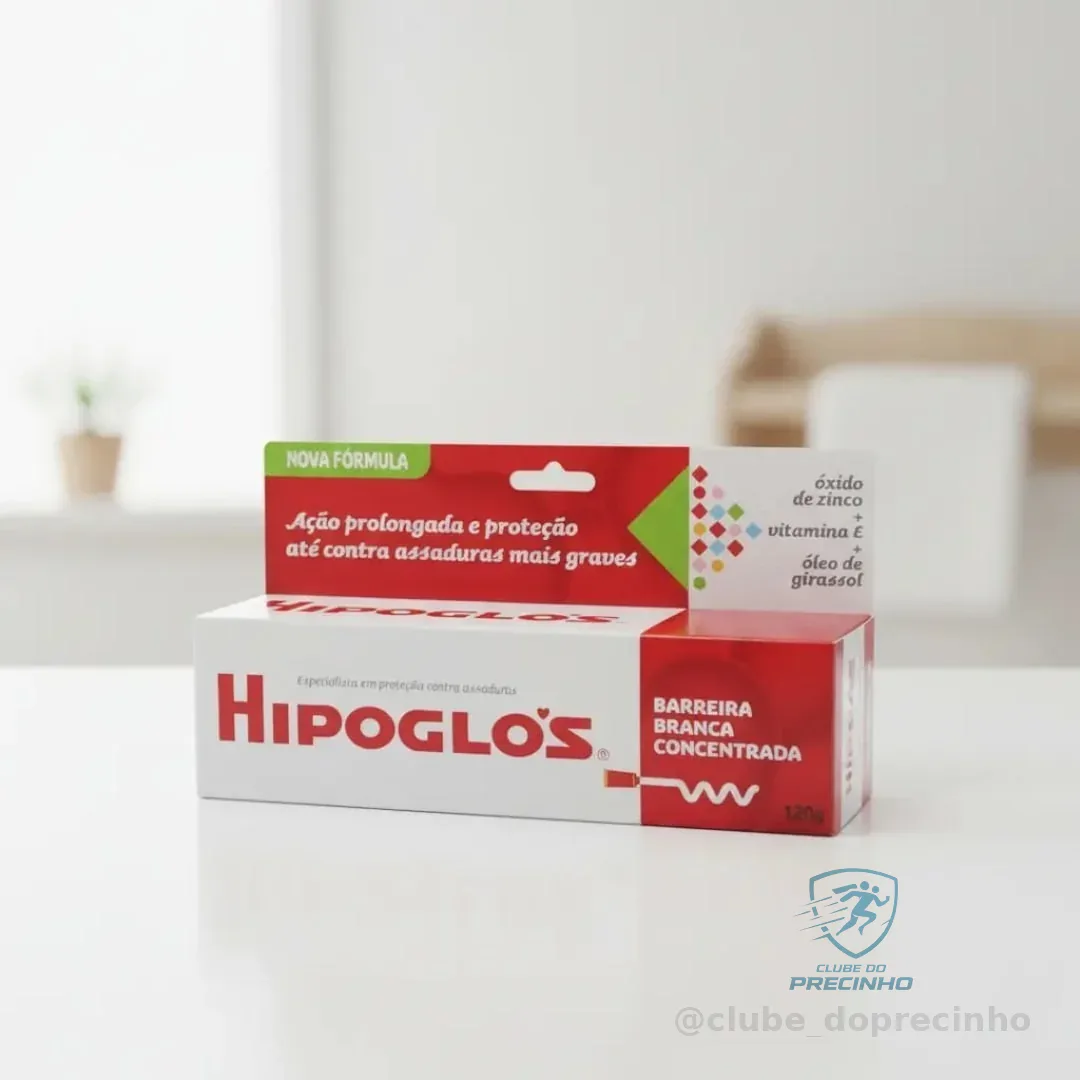 HIPOGLÓS® Creme Preventivo De Assaduras, 120g