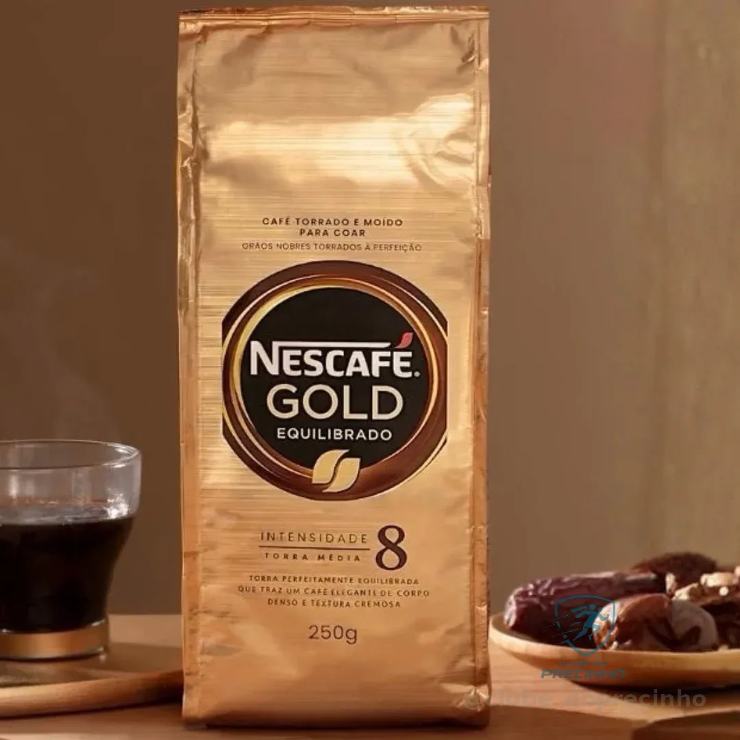 Café Torrado e Moído NESCAFÉ Gold Equilibrado 250g