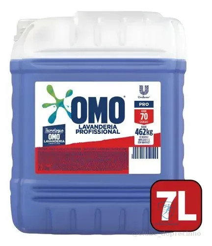 🚀 Lava Roupas Omo Sabão Liquido Lavagem Perfeita 7 Litros