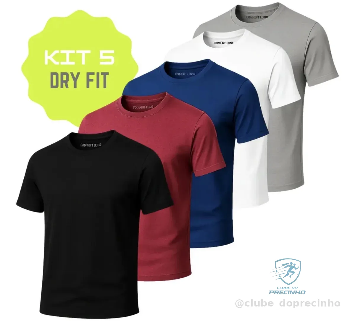 Kit 5 Camisa Masculina Termica Academia Dry Fit Malha Fria Mercado Livre