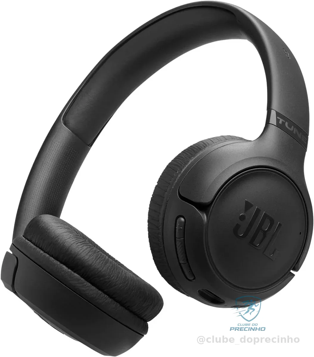 🚀 JBL, Fone de Ouvido Bluetooth, Tune 530 BT, Sem Fio, On Ear - Preto