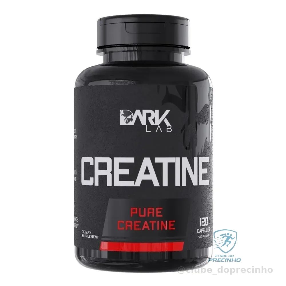 Creatina Dark Lab 120 cápsulas Mercado Livre