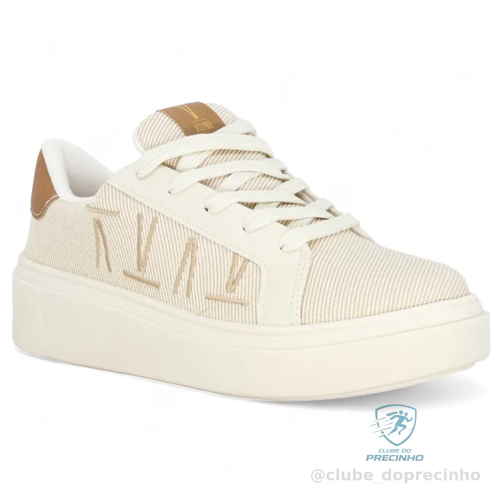Tenis Vizzano Casual Plataforma Feminino Conforto Macio Original Shopee