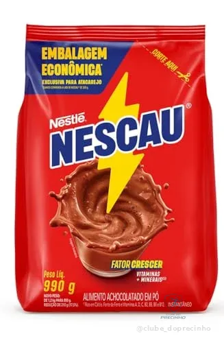 🚀 Achocolatado Pó Nescau 990g Sachet