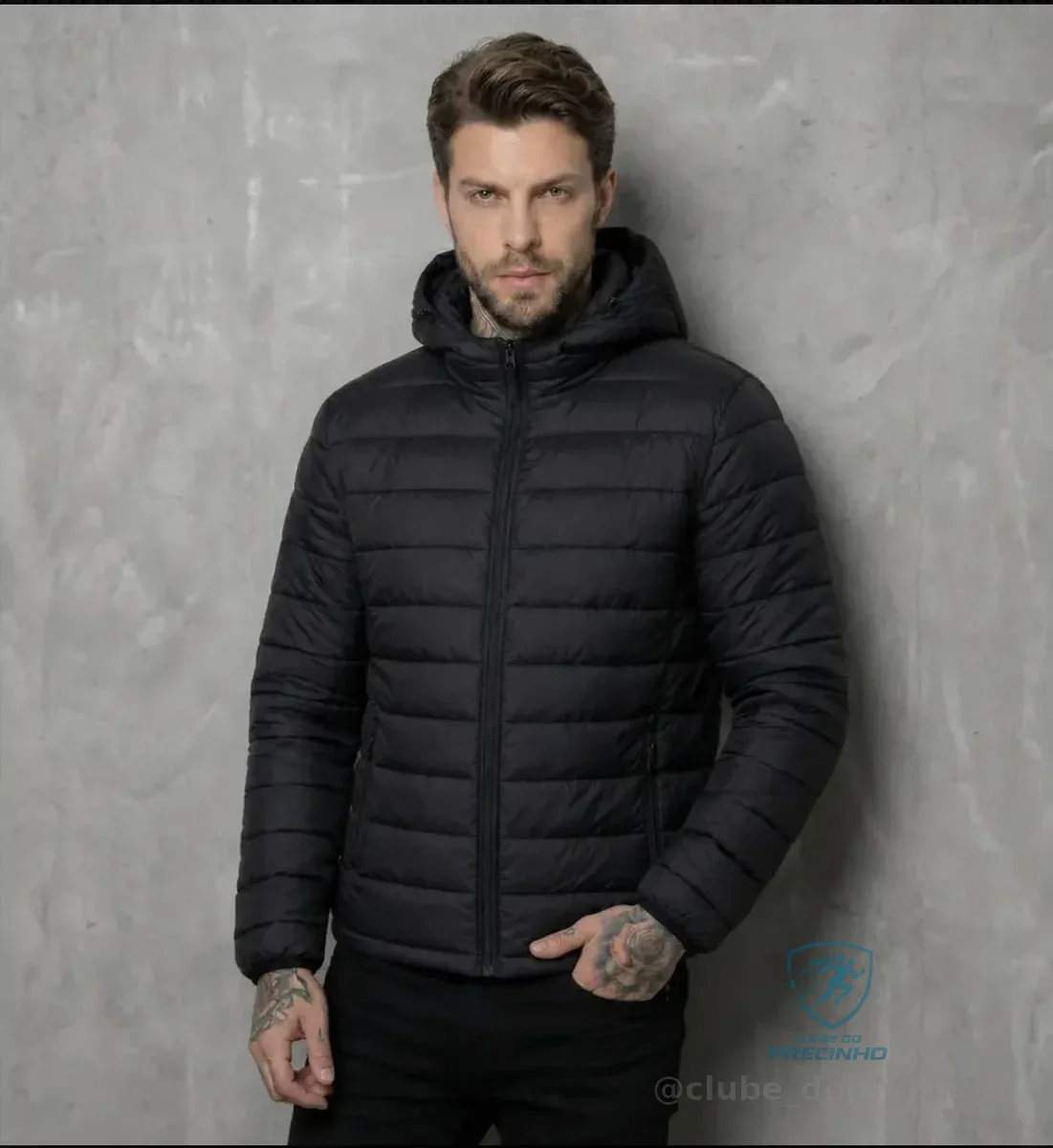Jaqueta Puffer de Frio Intenso Impermeável Mercado Livre