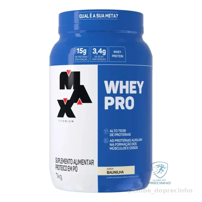 Whey Pro Baunilha 1kg Mercado Livre