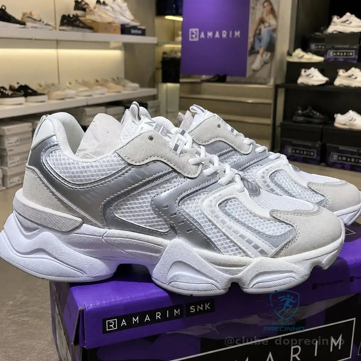 🚀 Tenis Feminino Chunky Ramarim Casual Conforto Original