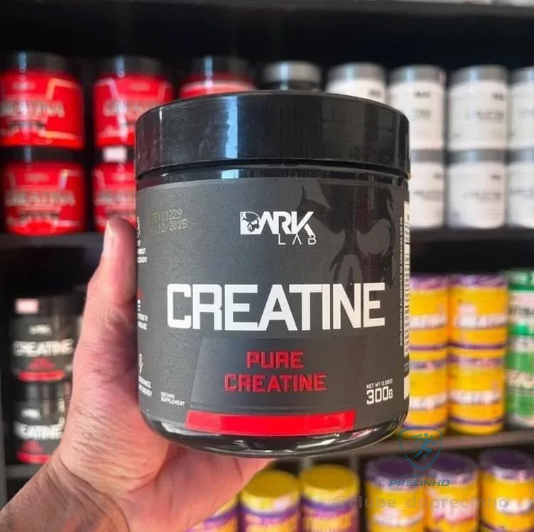 Creatina Monohidratada 300g Dark Lab Mercado Livre