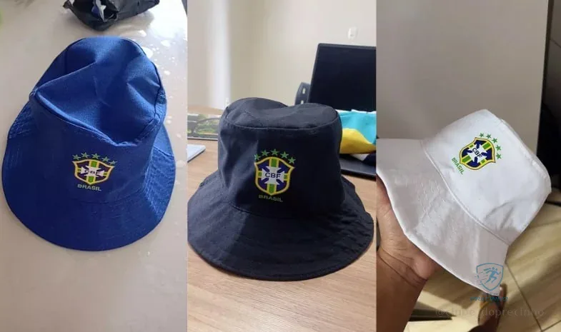 Bucket Hat Brasil Shopee