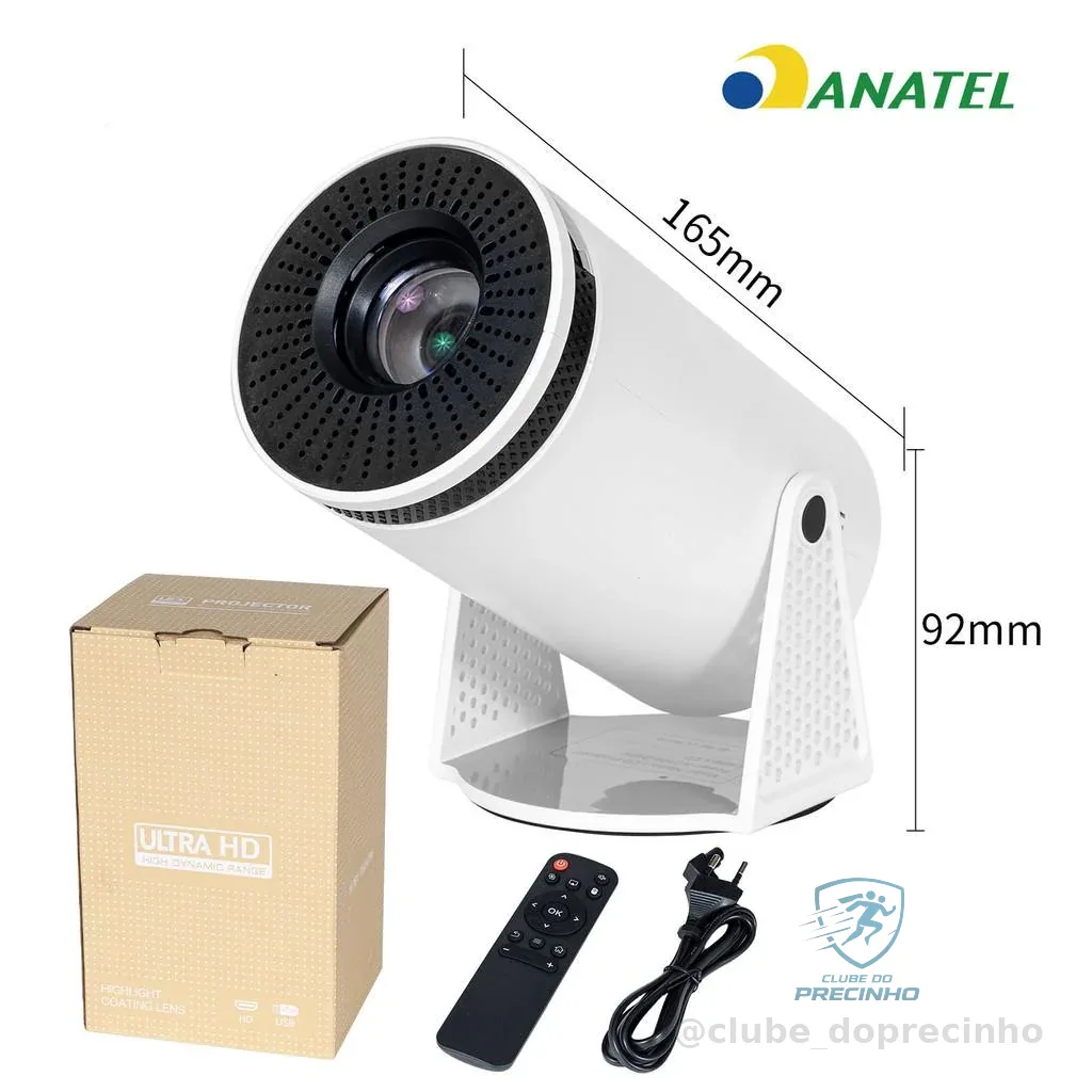 Projetor 4K HY300 Magcubic 150 polegadas Shopee