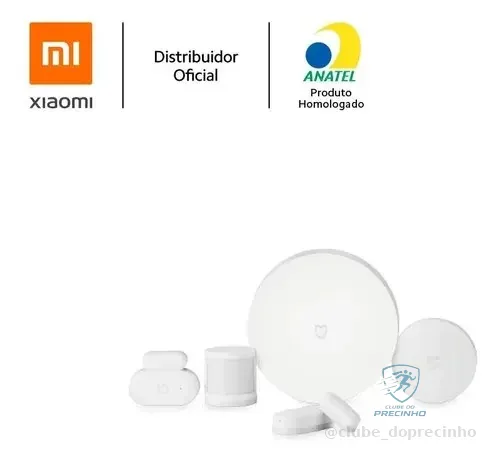 🚀 Kit Smart Home Com Sensores Inteligentes 2 Xiaomi Xm540bra Cor Branco