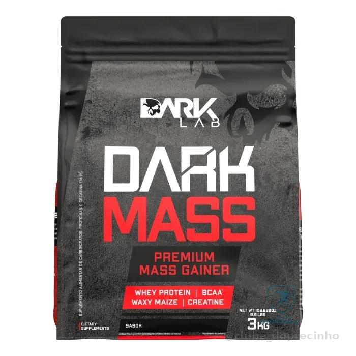 Hipercalórico Dark Mass 3kg Baunilha Mercado Livre