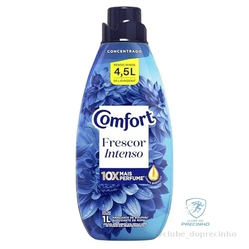 🚀 Comfort Amaciante Concentrado Frescor Intenso 1 L