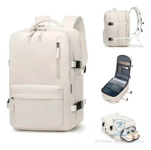 🚀 Mochila Viagem Impermeavel Executiva Grande Para Notebook