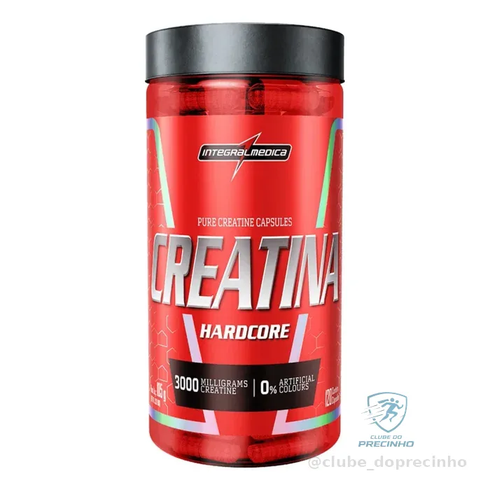 Integralmedica Creatina Hardcore 120 Caps Mercado Livre