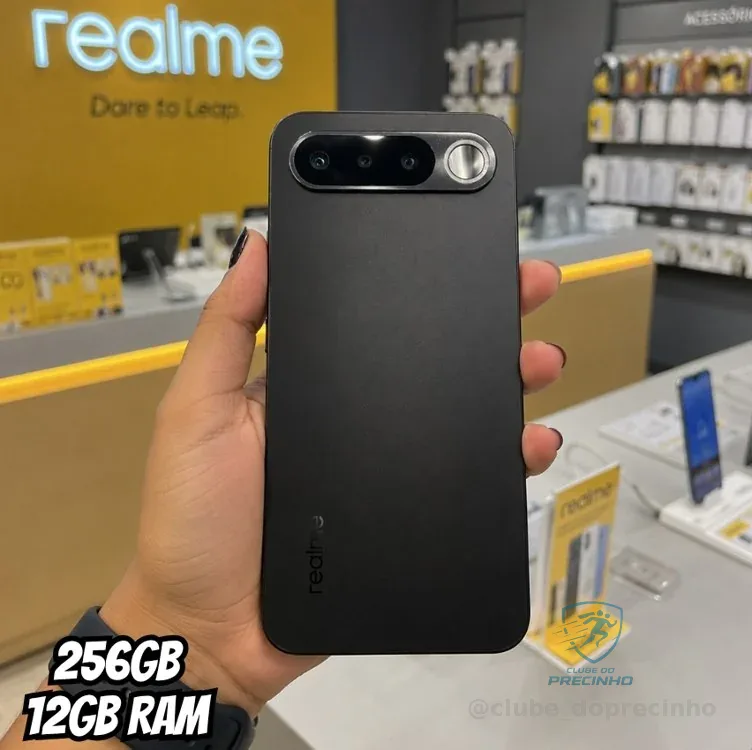 Smartphone Smartphone Realme 16 5g 256gb 12gb Ram Dual Sim Câmera De 50mp Lumacolor Image Espelho para Selfies Bateria 6550mah Impermeável Ip69 Pro 4200nit Amoled Preto Mercado Livre