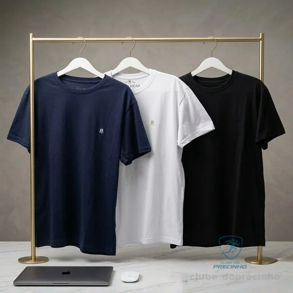 Kit 3 Camisetas Polo Wear Premium Mercado Livre