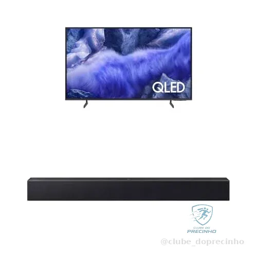 🚀 Samsung Combo Vision AI TV 55" QLED Ultra 4K QEF1 + Soundbar Samsung HW-B400F
