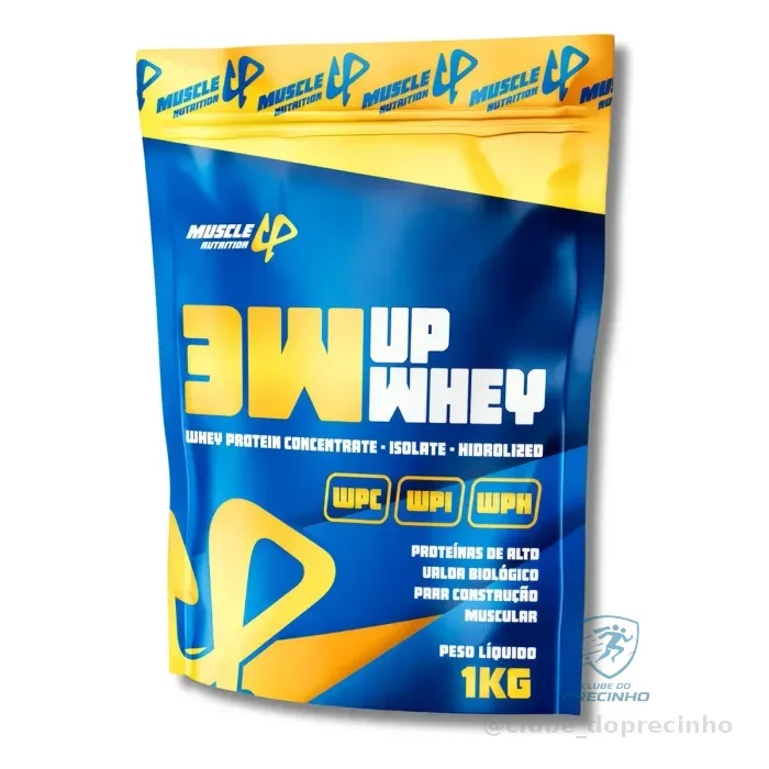 Muscle Up 3w Whey Protein Mercado Livre
