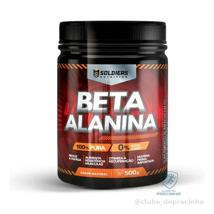 Beta Alanina 500g Soldiers Mercado Livre