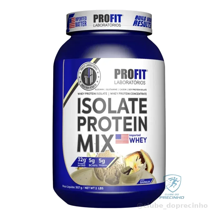 Whey Isolado BCAA Glutamina Profit Labs Mercado Livre