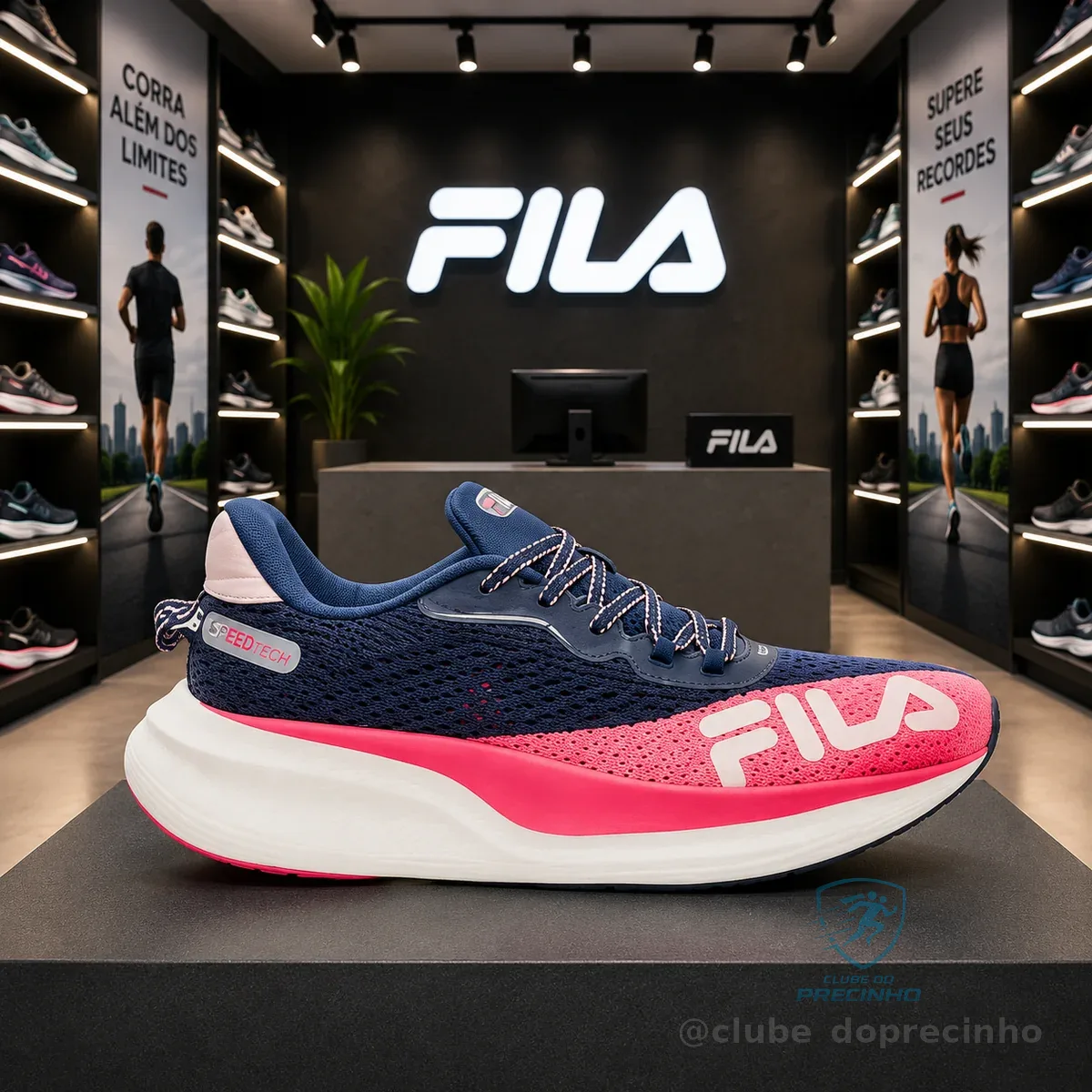 Tênis Feminino De Corrida Fila - 35, 36, 37 e 39