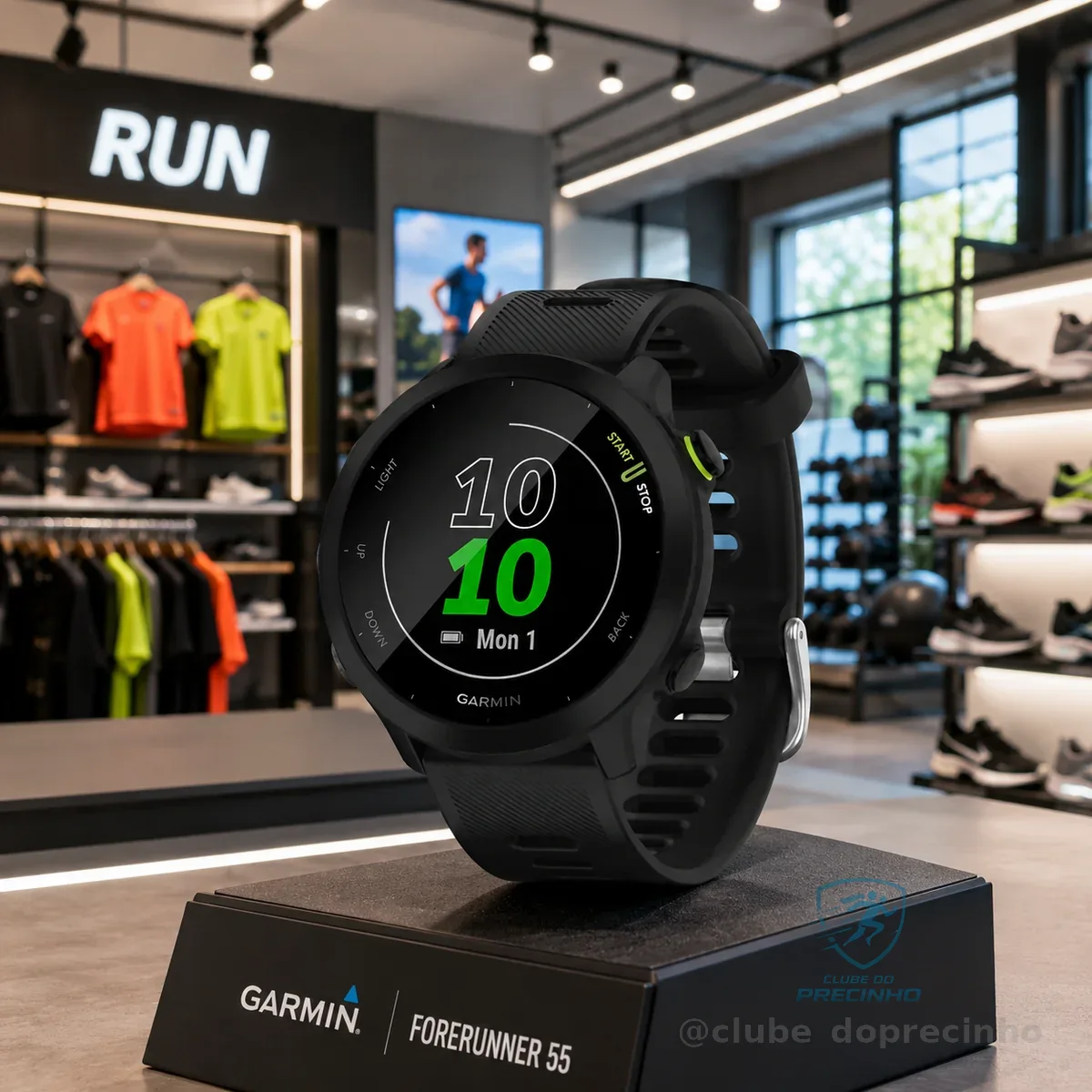 Relógio De Pulso Garmin Forerunner 55