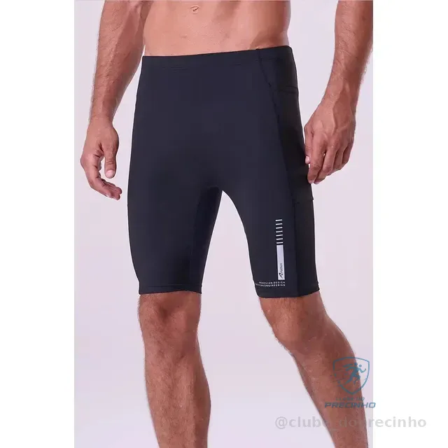 Bermuda Authen Corrida Signature Samba Masculino - P, G e GG