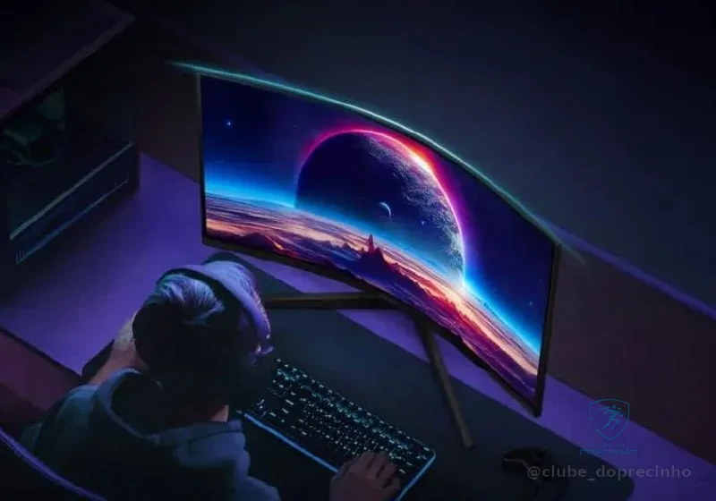 MONITOR SAMSUNG 27" GAMER ODYSSEY G5 LED/VA LS27CG552ELMZD