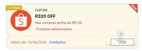 Cupom Shopee