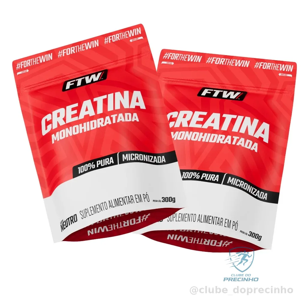Kit 2x Creatina Monohidratada Refil 300g Shopee