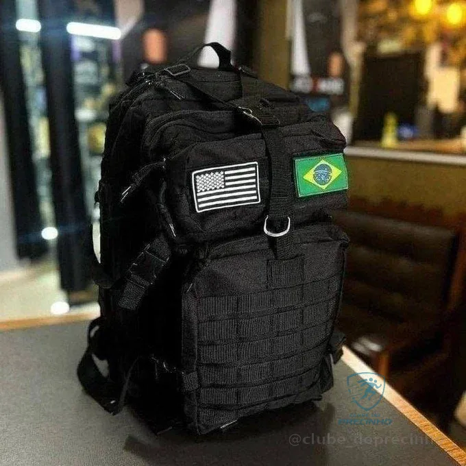 Mochila Tática Militar Impermeável 50L Mercado Livre