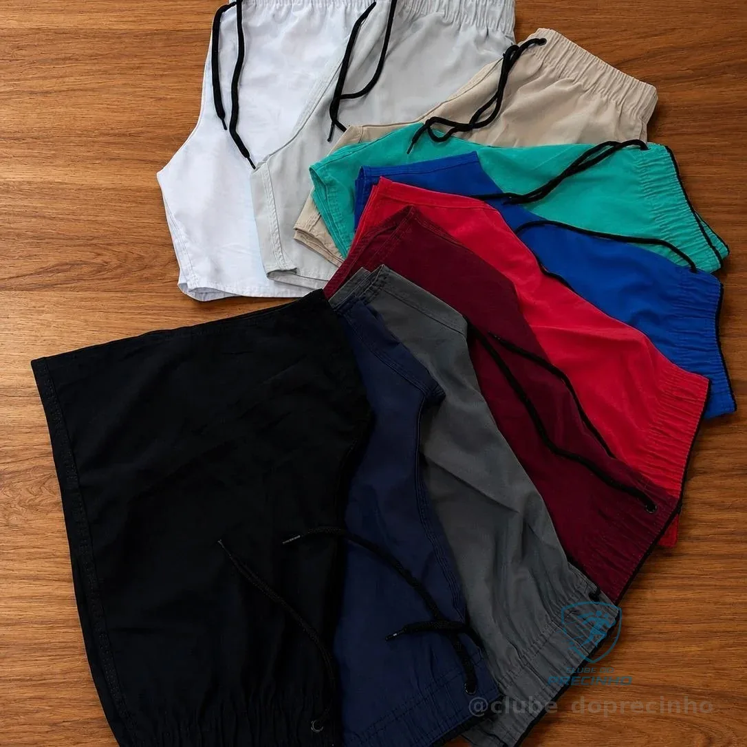 Kit 4 Short Tactel Masculino Mercado Livre