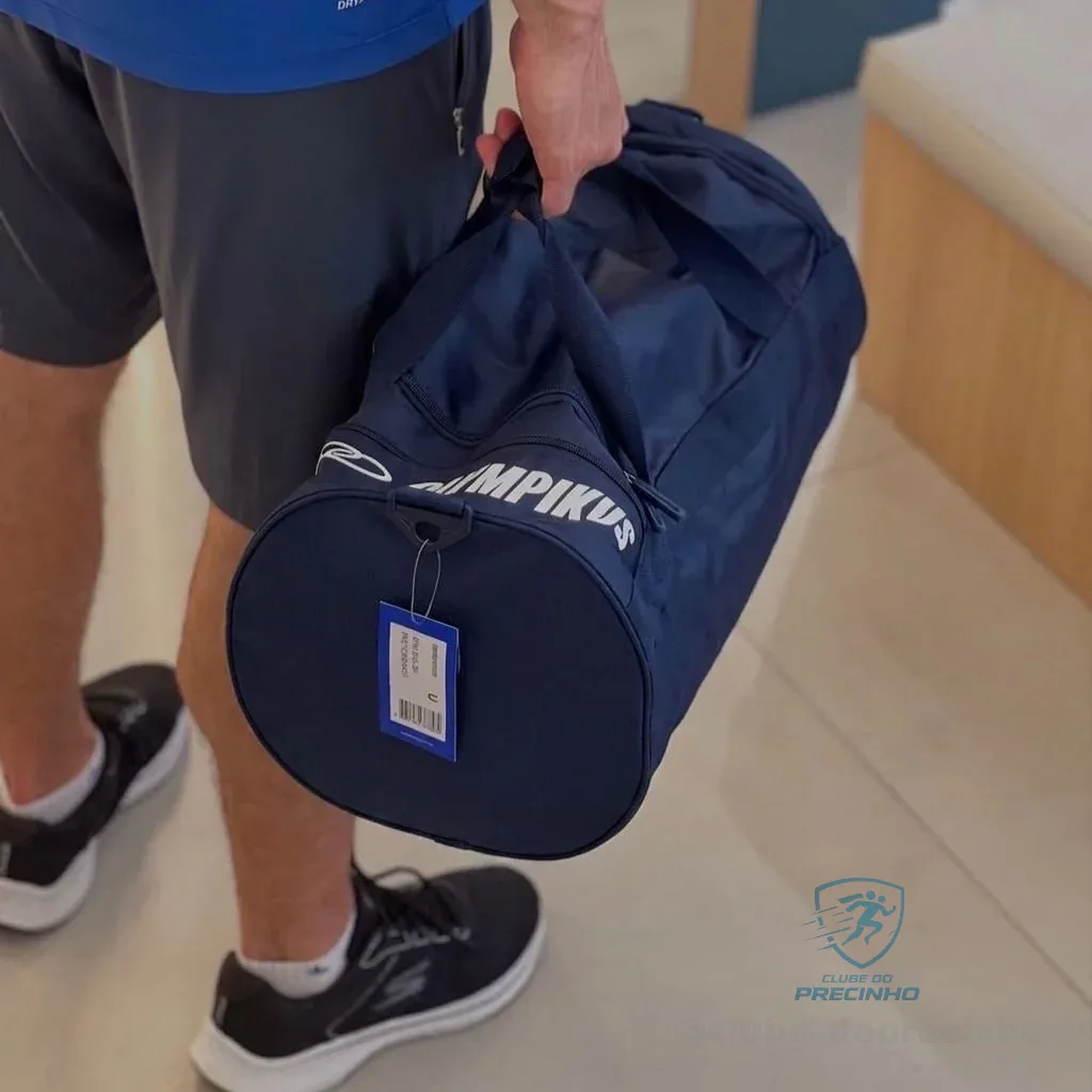 Bolsa Olympikus Gym Bag Compartimentos Azul Marinho Mercado Livre