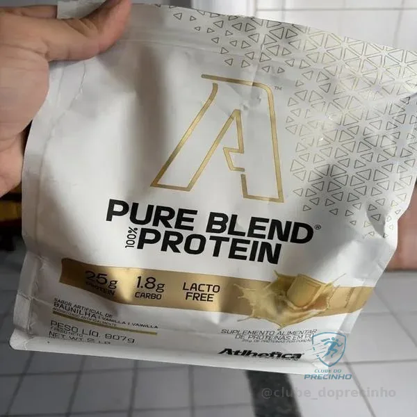 Whey Isolado Blend Protein Zero Lactose 907g Atlhetica Mercado Livre