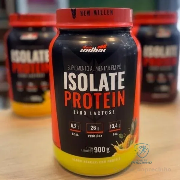 Whey Isolado New Millen Isolate Protein 900g Mercado Livre