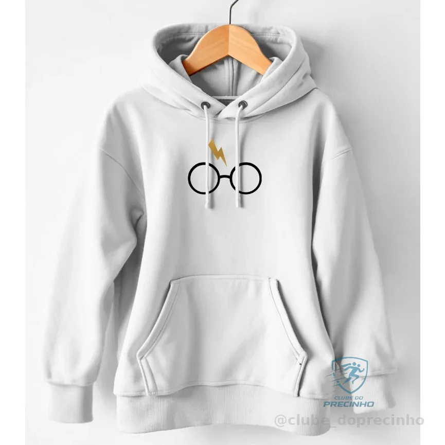 Moletom Canguru Estampado Blusa De Frio Flanelada Capuz Harry Potter Unissex Feminino Masculino Shopee