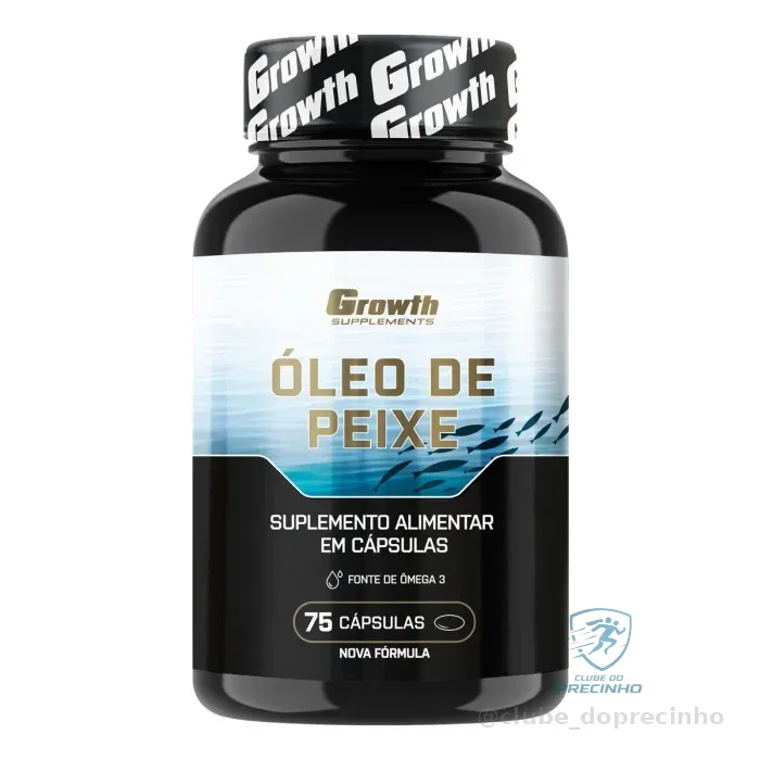 Óleo de Peixe 75 Caps Growth Mercado Livre