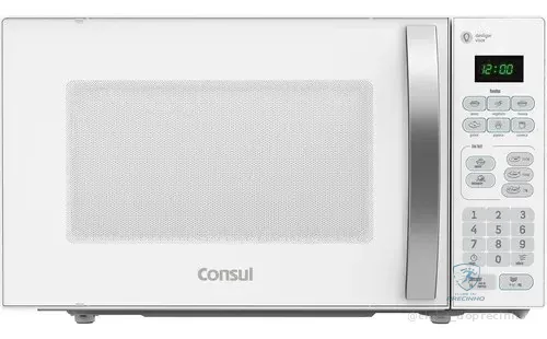 🚀 Micro Ondas 20 Litros 10 Níveis De Potência Cma20bb Consul Cor Branco 127v