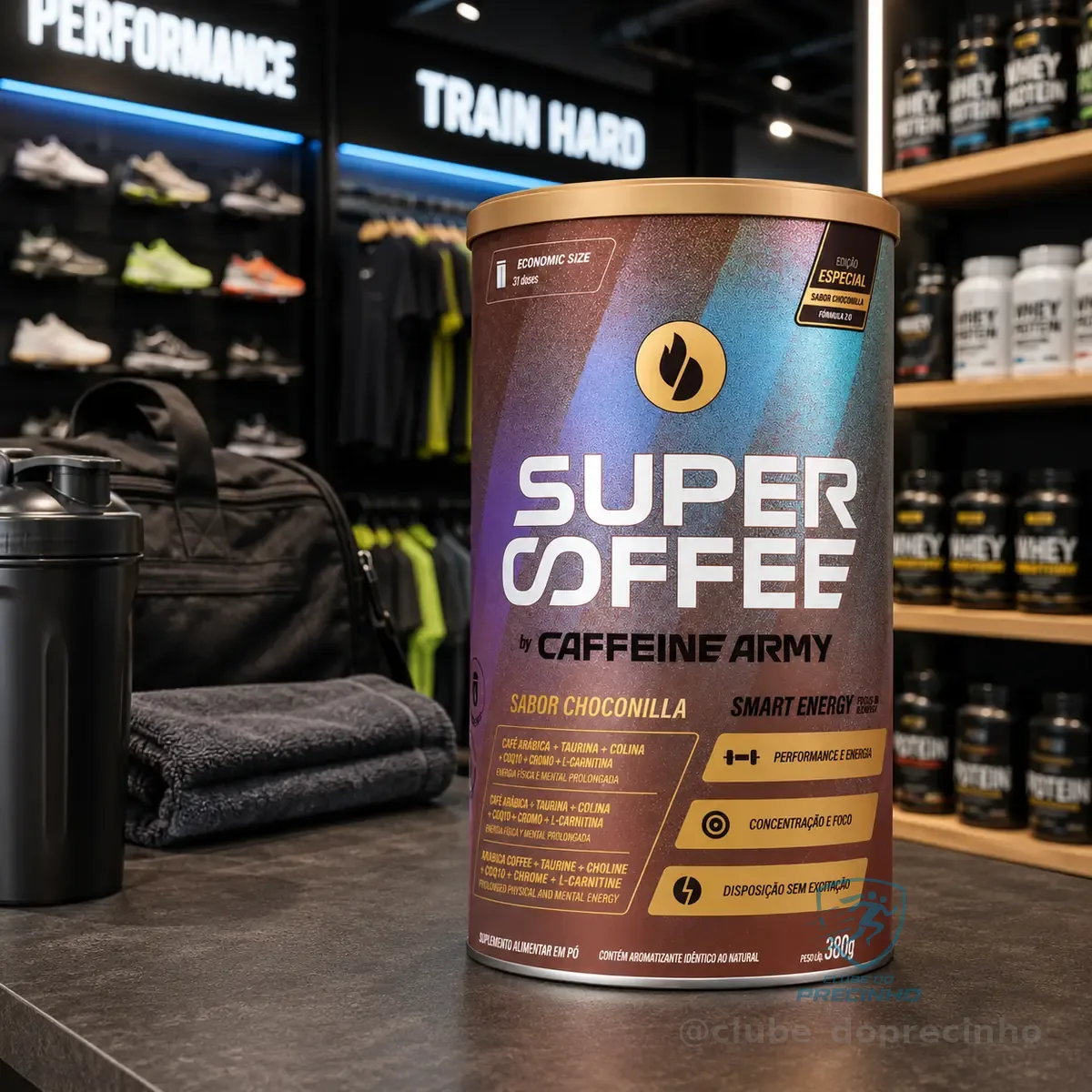 Super Coffee 380g Choconilla Caffeine Army