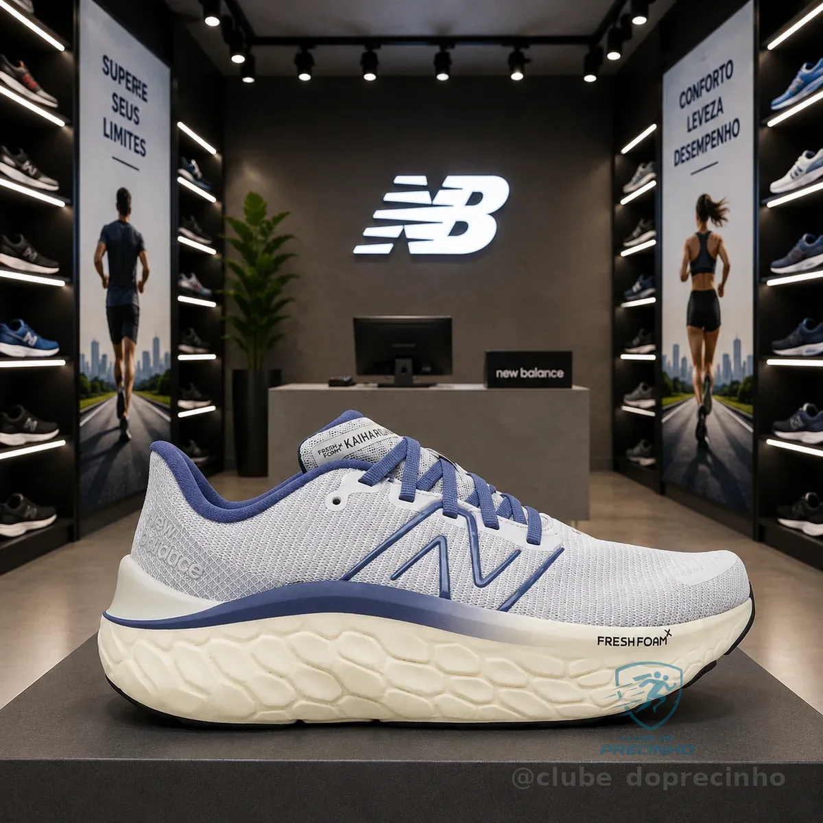 Tenis New Balance Fresh Foam X Kaiha Road - 34, 35 e 39