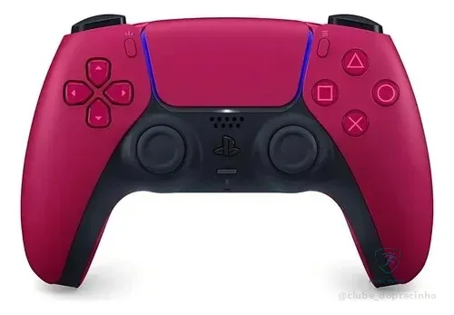 🚀 Joystick Sem Fio Vermelho Sony Ps5