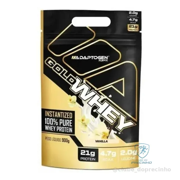 100% Gold Whey Baunilha 900g Mercado Livre