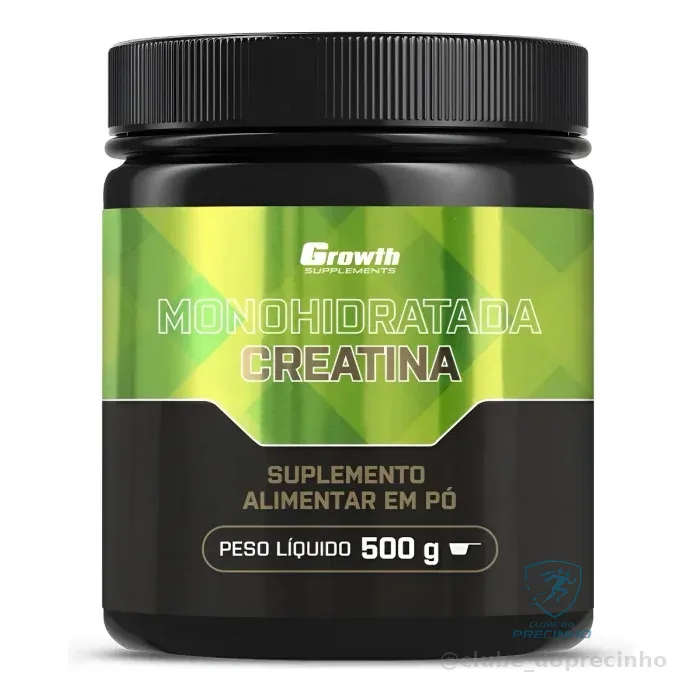 Creatina Monohidratada Growth 500g Mercado Livre