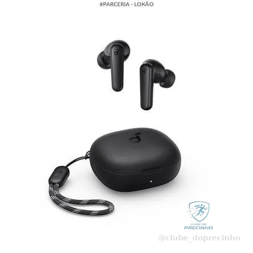 🚀 soundcore P20i da Anker, Fone de Ouvido Bluetooth 5.3, Graves Potentes, Drivers de 10mm, 30H de Reprodução, Resistência à Água, 2 Mics IA, Personalização de Som via App, Fone sem fio tws, Preto